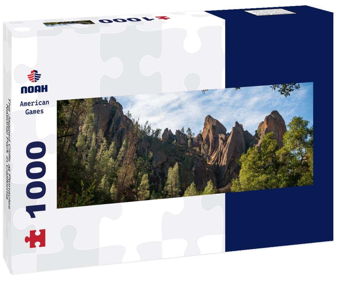 Noah Jigsaw Puzzle The Jagged Cliffs at Pinnacles National Park in California panorama 1000 pieces
