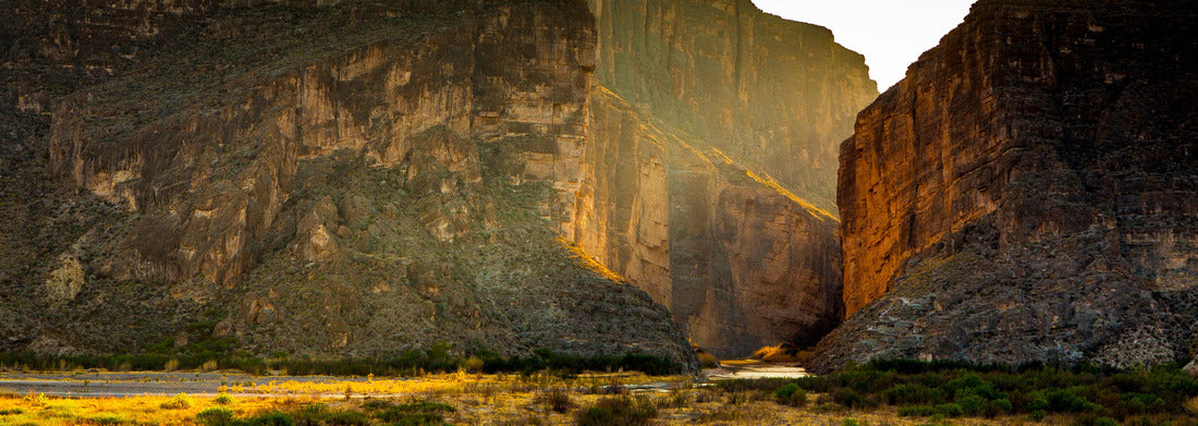 Noah Jigsaw Puzzle Santa Elena Canyon, Big Bend National Park, USA. Picture taken in the evening panorama 1000 pieces