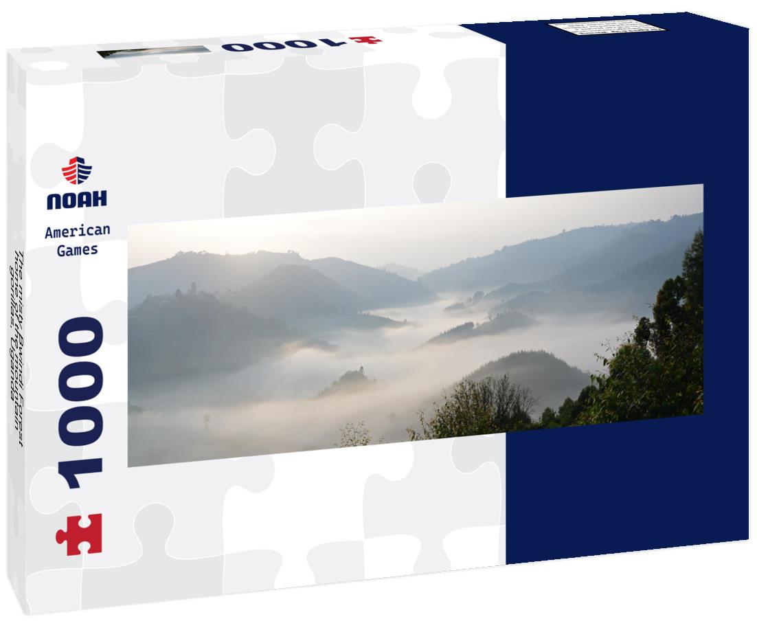 Noah Jigsaw Puzzle The misty Bwindi Forest, home of the mountain gorillas, Uganda panorama 1000 pieces