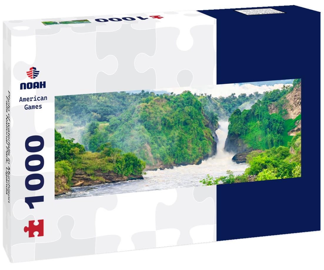 Noah Jigsaw Puzzle Photo of waterfalls in Murchison Falls National Park, Uganda panorama 1000 pieces