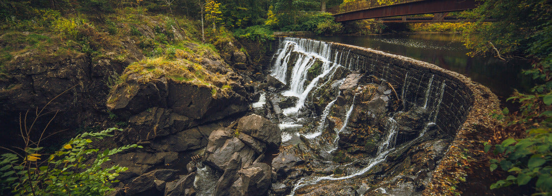 Noah Jigsaw Puzzle Norwich Connecticut waterfall panorama 1000 pieces