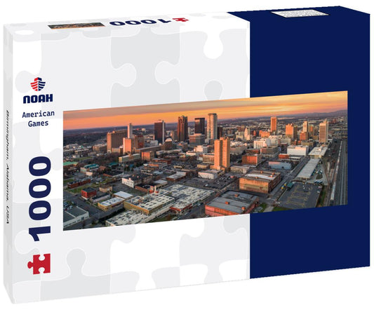 Noah Jigsaw Puzzle Birmingham, Alabama, USA panorama 1000 pieces