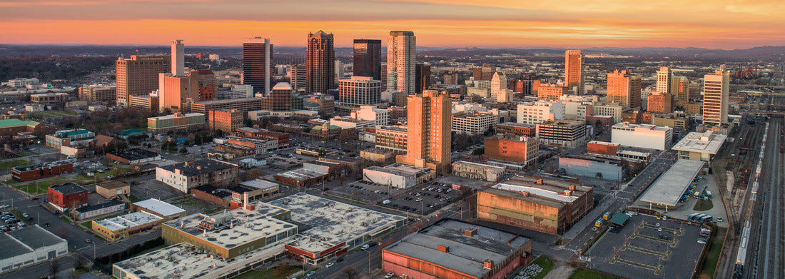 Noah Jigsaw Puzzle Birmingham, Alabama, USA panorama 1000 pieces