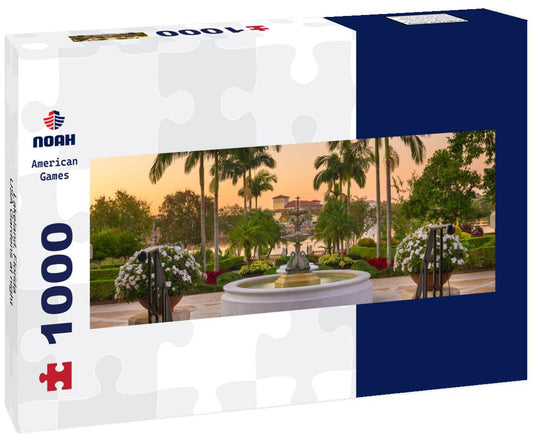 Noah Jigsaw Puzzle Lakeland, Florida, USA Gardens at night panorama 1000 pieces