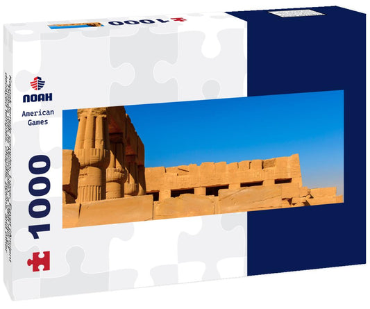 Noah Jigsaw Puzzle Karnak temple complex, Luxor, Egypt (Ancient Thebes with its Necropolis), a vast mix of decayed temples, chapels, pylons, and other buildings. UNESCO World Heritage site panorama 1000 pieces
