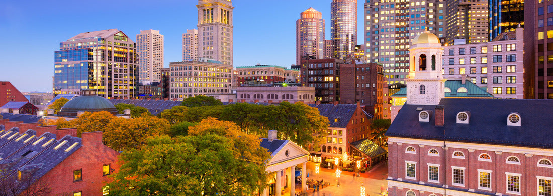 Noah Jigsaw Puzzle Boston, Massachusetts, USA downtown cityscape panorama 1000 pieces