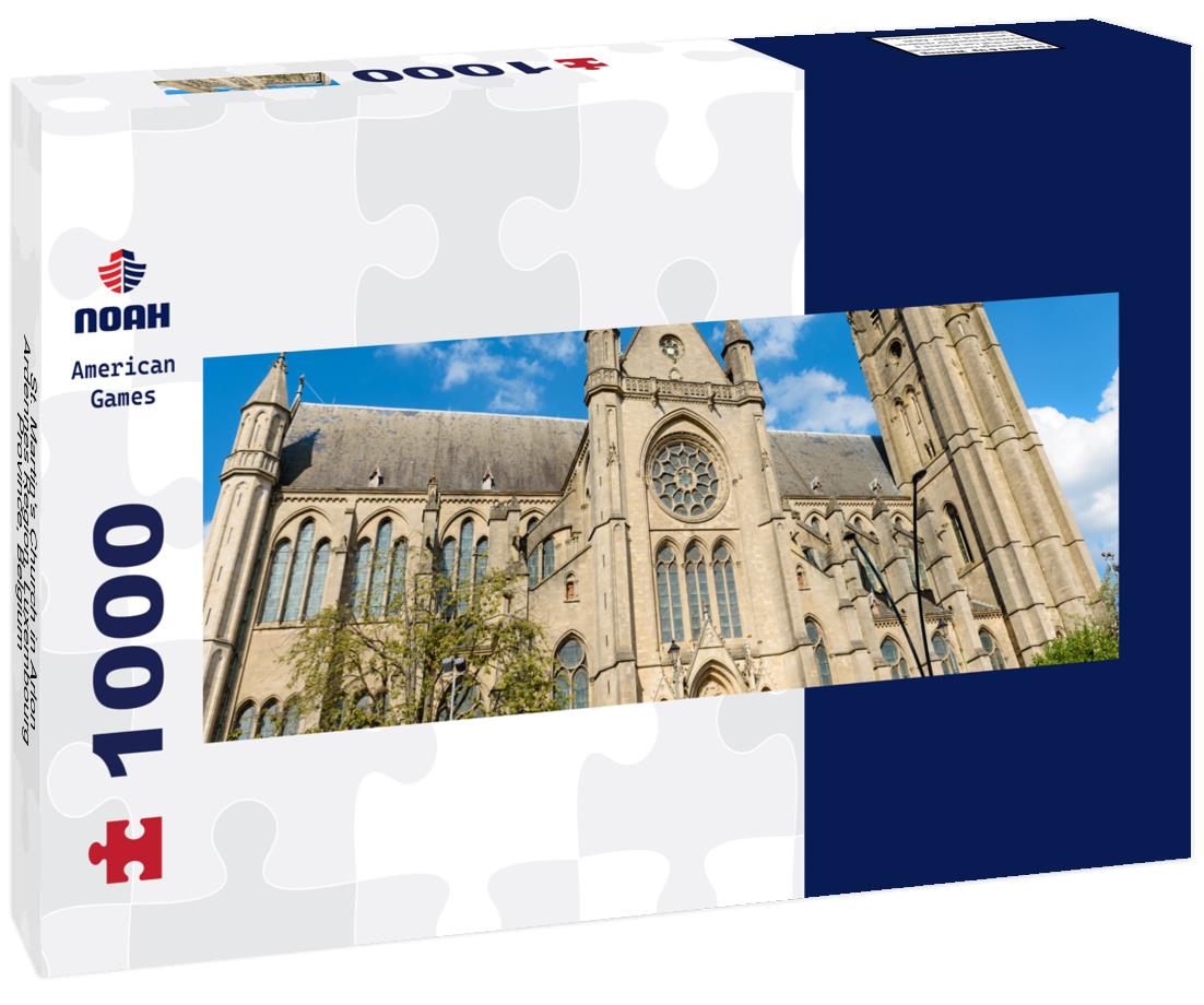 Noah Jigsaw Puzzle St. Martin's Church in Arlon, Ardennes Region, Luxembourg Province, Belgium panorama 1000 pieces
