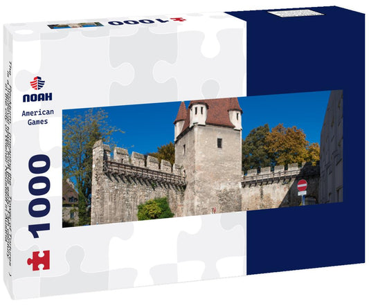 Noah Jigsaw Puzzle The “Reckturm” (meaning the “Tower of Tortures”) is a medieval tower from the early 13th century in the city of Wiener Neustadt in Austria panorama 1000 pieces
