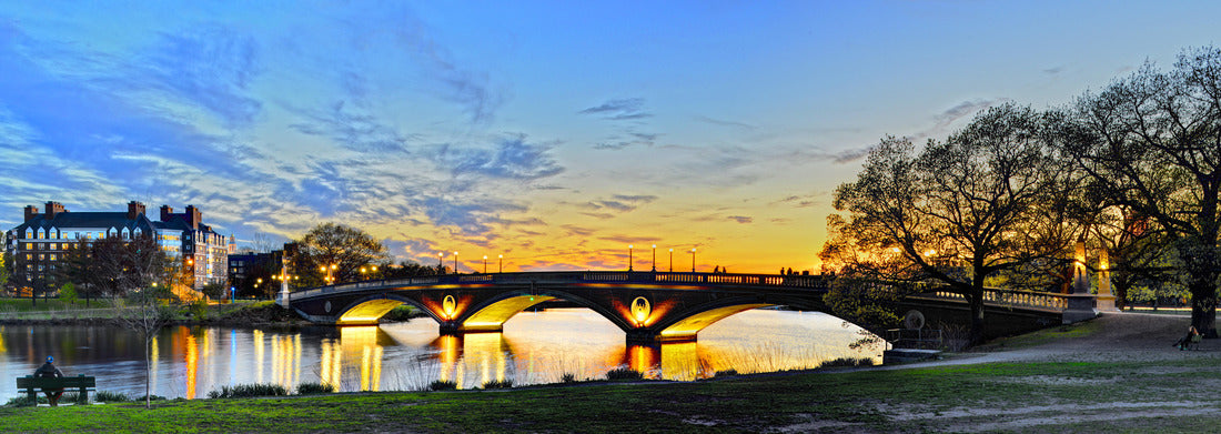 Noah Jigsaw Puzzle Weeks Memorial Bridge in Cambridge, Massachusetts panorama 1000 pieces