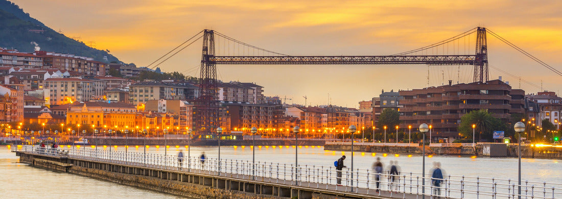Biscay Bridge – Portugalete, Spain 1000pc Panoramic Puzzle