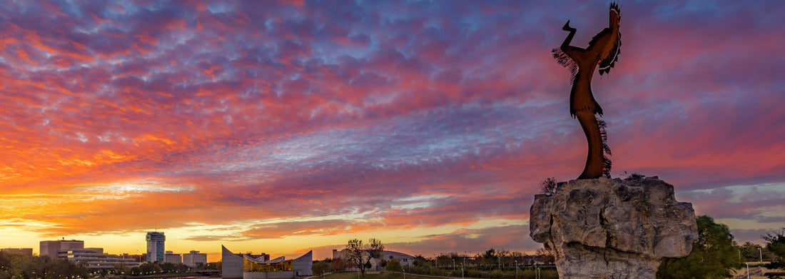 Noah Jigsaw Puzzle Plains City skyline at sunrise panorama 1000 pieces
