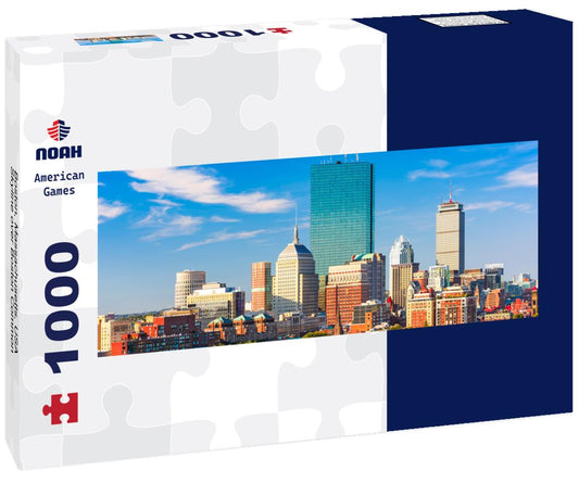 Noah Jigsaw Puzzle Boston, Massachusetts, USA Skyline over Boston Common panorama 1000 pieces