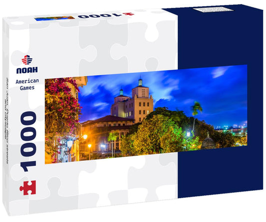 Noah Jigsaw Puzzle San Juan, Puerto Rico streets and cityscape panorama 1000 pieces