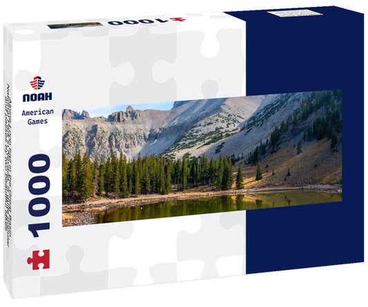 Noah Jigsaw Puzzle Alpine Loop trail in the Great Basin National Park in Nevada, is quite popular, and passes by two beautiful lakes, one of these being Stella Lake panorama 1000 pieces