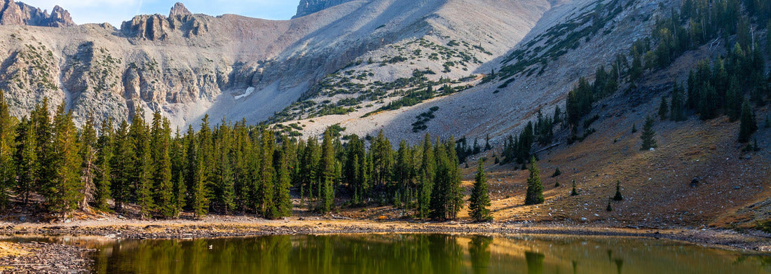 Noah Jigsaw Puzzle Alpine Loop trail in the Great Basin National Park in Nevada, is quite popular, and passes by two beautiful lakes, one of these being Stella Lake panorama 1000 pieces