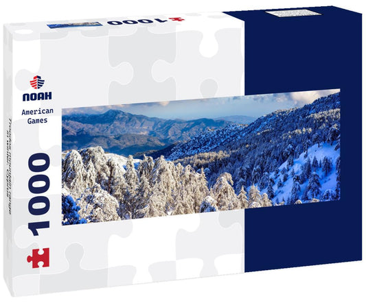 Noah Jigsaw Puzzle Troodos mountain range in winter. Cyprus panorama 1000 pieces