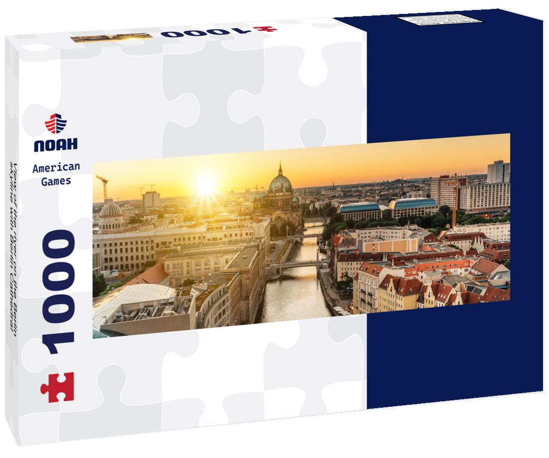 Noah Jigsaw Puzzle View of the river on the Berlin skyline with Berlin Cathedral panorama 1000 pieces