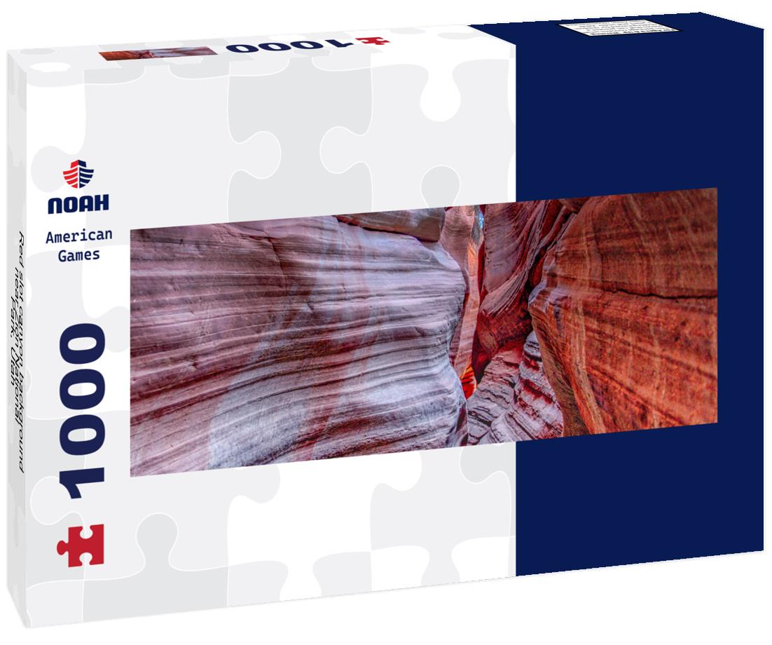 Noah Jigsaw Puzzle Red slot canyon background near Zion National Park, Utah panorama 1000 pieces
