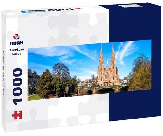 Noah Jigsaw Puzzle Strasbourg Pauls Church panorama 1000 pieces