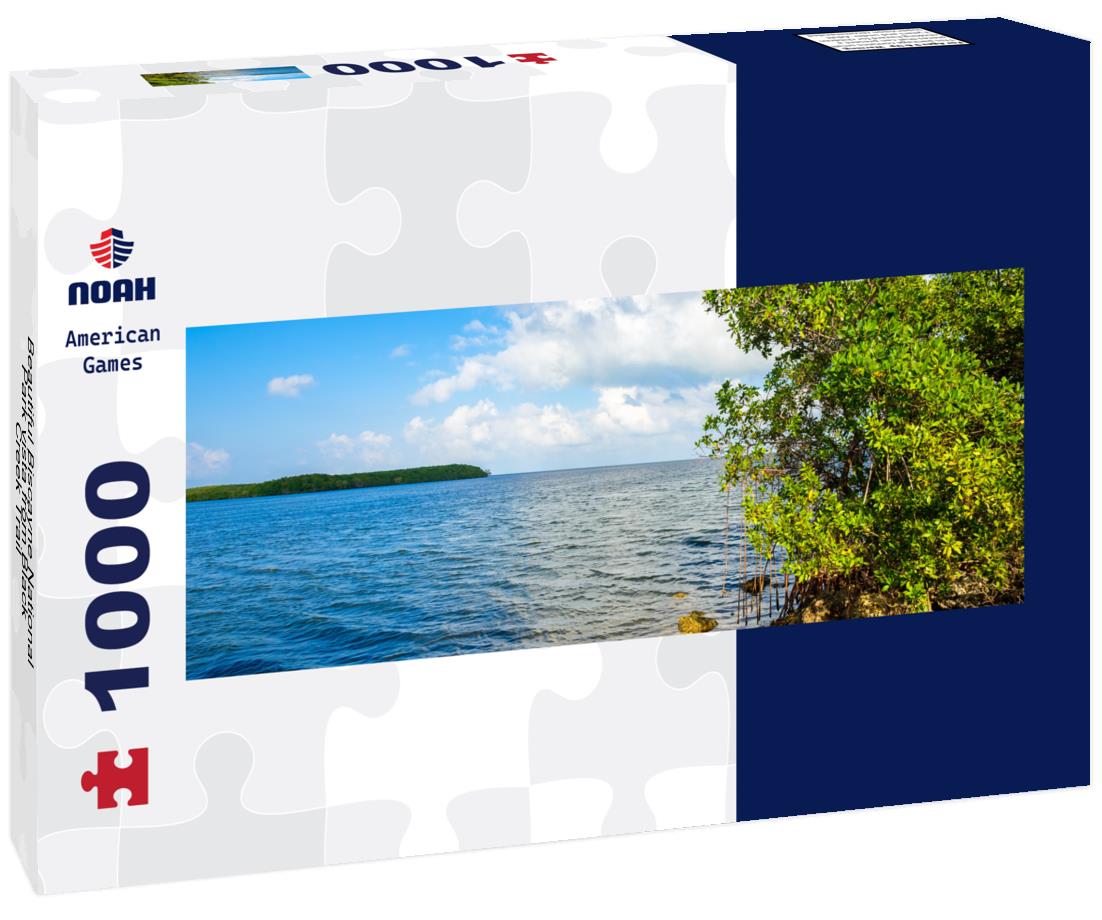 Noah Jigsaw Puzzle Beautiful Biscayne National Park vista from Black Creek Trail panorama 1000 pieces