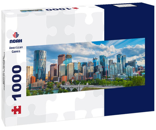 Noah Jigsaw Puzzle City Skyline of Calgary, Alberta, Canada panorama 1000 pieces