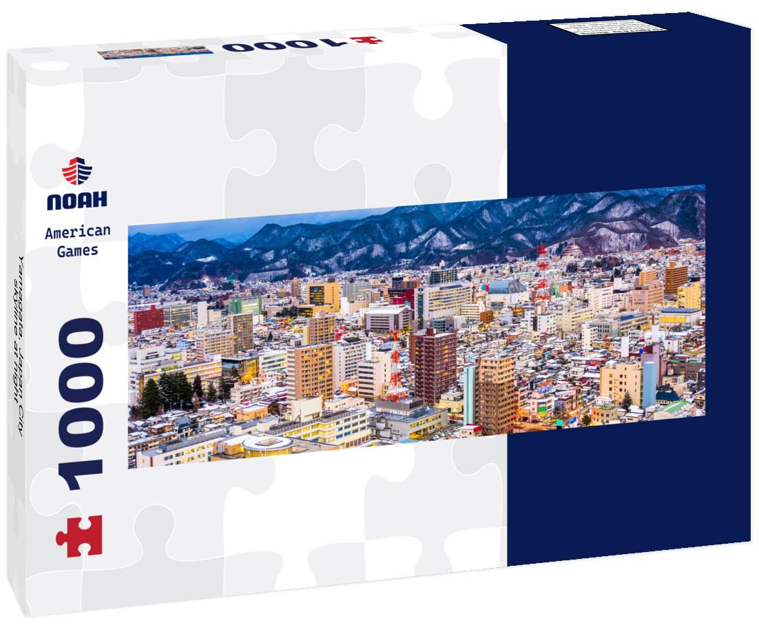 Noah Jigsaw Puzzle Yamagata, Japan City skyline at night panorama 1000 pieces