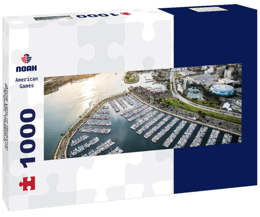 Noah Jigsaw Puzzle Aerial view of Redondo Beach Marina near Los Angeles, California panorama 1000 pieces