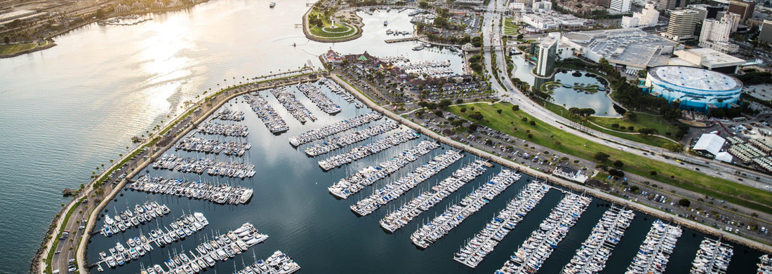 Noah Jigsaw Puzzle Aerial view of Redondo Beach Marina near Los Angeles, California panorama 1000 pieces