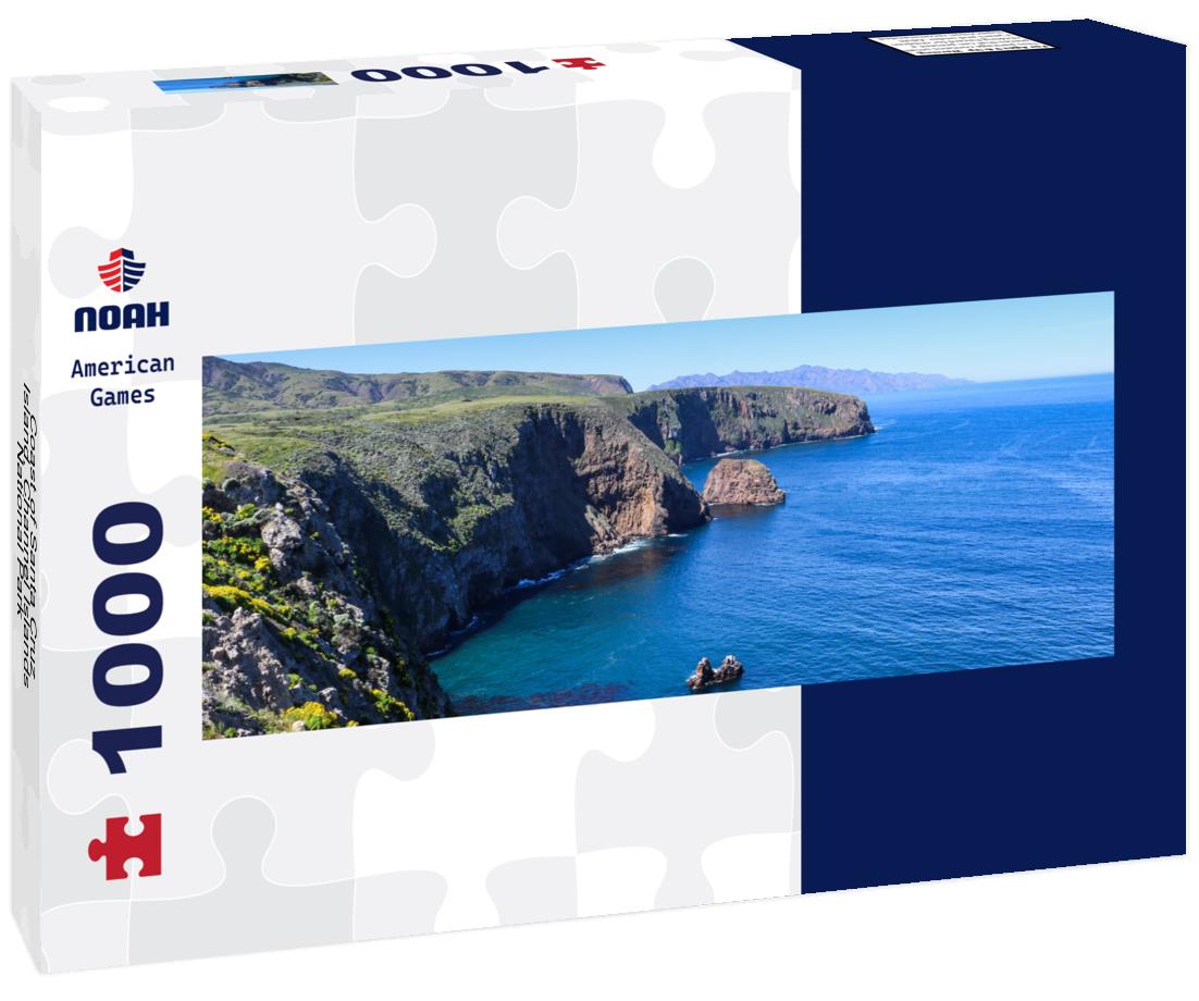 Noah Jigsaw Puzzle Coast of Santa Cruz Island, Channel Islands National Park panorama 1000 pieces