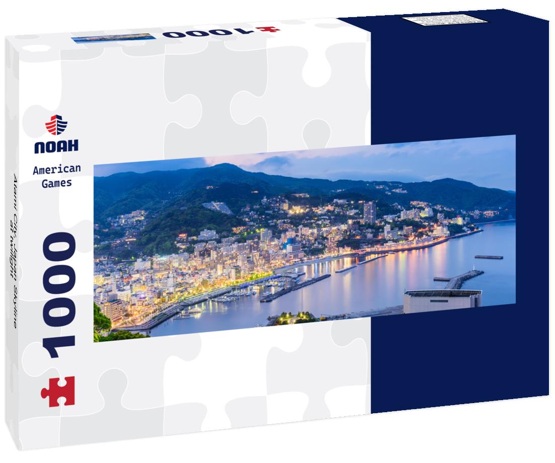 Noah Jigsaw Puzzle Atami City, Japan Skyline at twilight panorama 1000 pieces