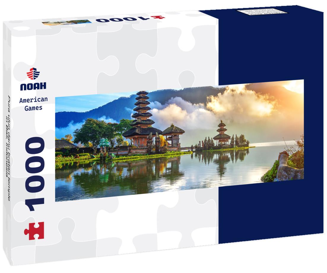 Noah Jigsaw Puzzle Pura ulun danu bratan temple in Bali, Indonesia panorama 1000 pieces