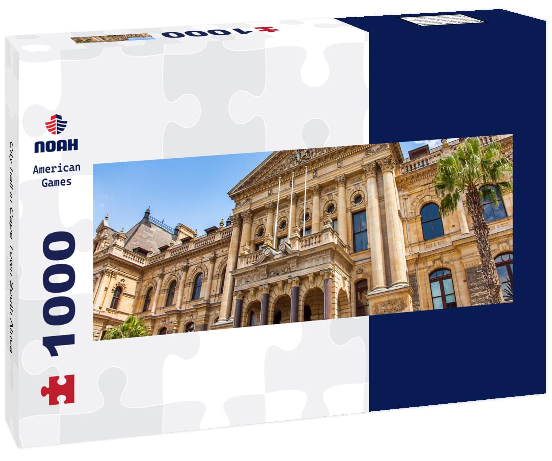 Noah Jigsaw Puzzle City hall in Cape Town South Africa panorama 1000 pieces