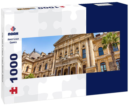 Noah Jigsaw Puzzle City hall in Cape Town South Africa panorama 1000 pieces