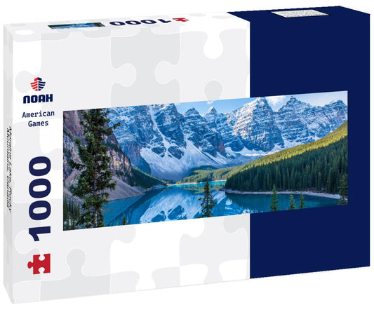 Noah Jigsaw Puzzle Moraine Lake, Rocky Mountains, Canada panorama 1000 pieces