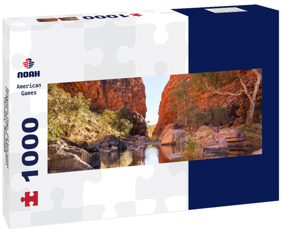 Noah Jigsaw Puzzle Simpson Gap, 22 km west of Alice Springs, Northern Territory, Australia panorama 1000 pieces