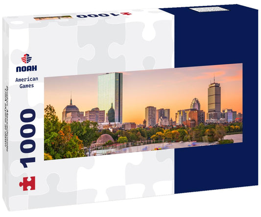 Noah Jigsaw Puzzle Boston, Massachusetts, USA skyline at dawn panorama 1000 pieces