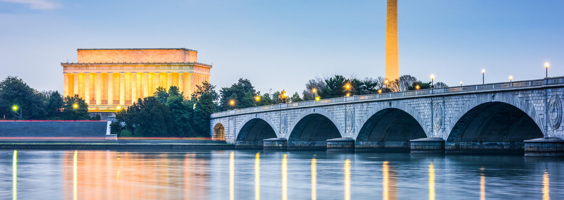 Noah Jigsaw Puzzle Washington DC, USA skyline on the Potomac River panorama 1000 pieces