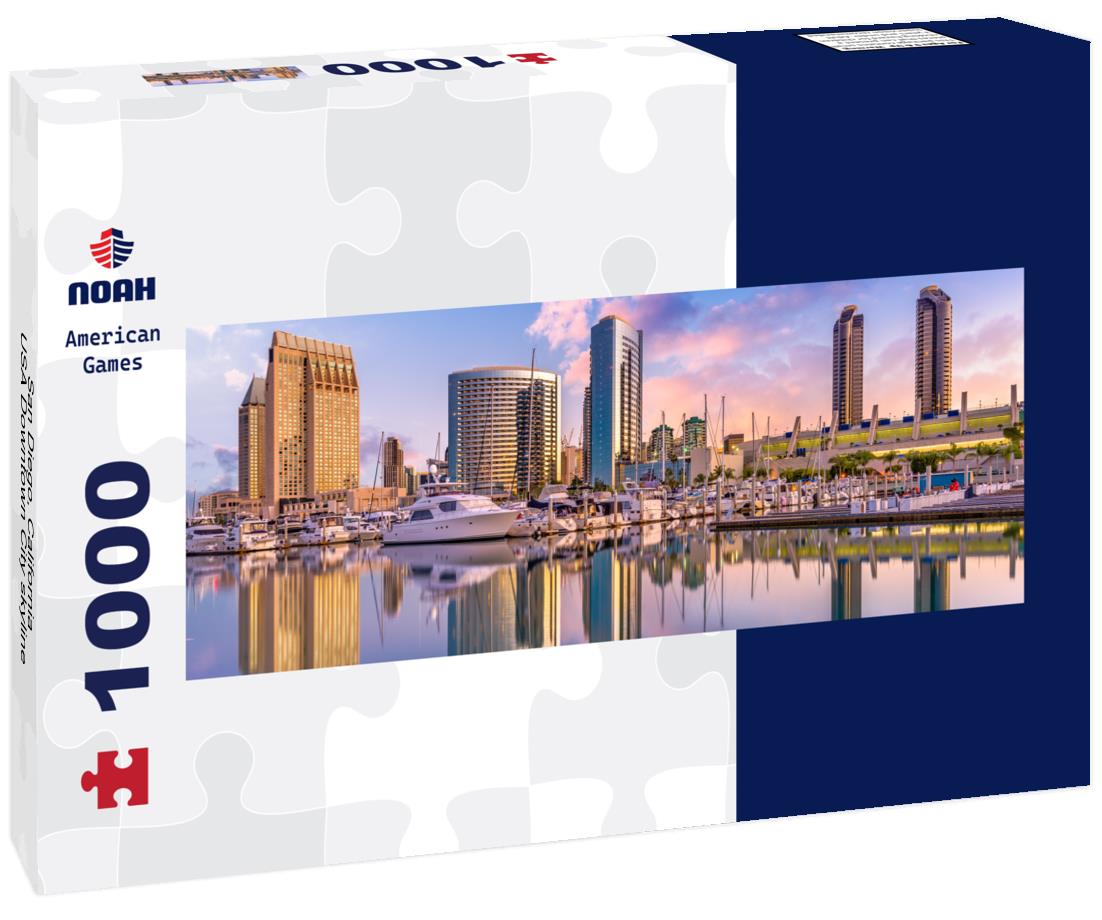 Noah Jigsaw Puzzle San Diego, California, USA Downtown City skyline panorama 1000 pieces