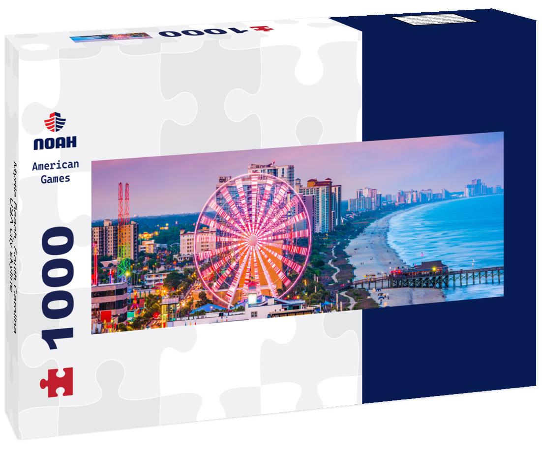 Noah Jigsaw Puzzle Myrtle Beach, South Carolina, USA city skyline panorama 1000 pieces