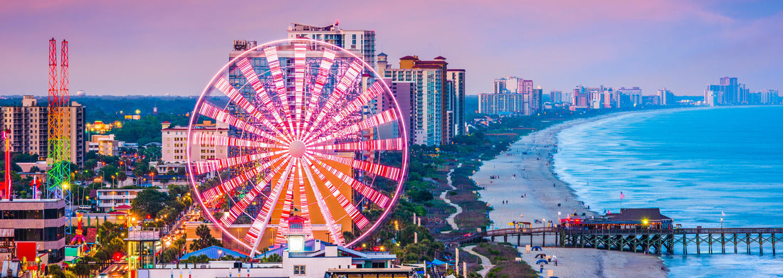 Noah Jigsaw Puzzle Myrtle Beach, South Carolina, USA city skyline panorama 1000 pieces