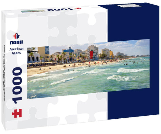 Noah Jigsaw Puzzle View of the city beach of Sousse. Tunisia, North Africa panorama 1000 pieces