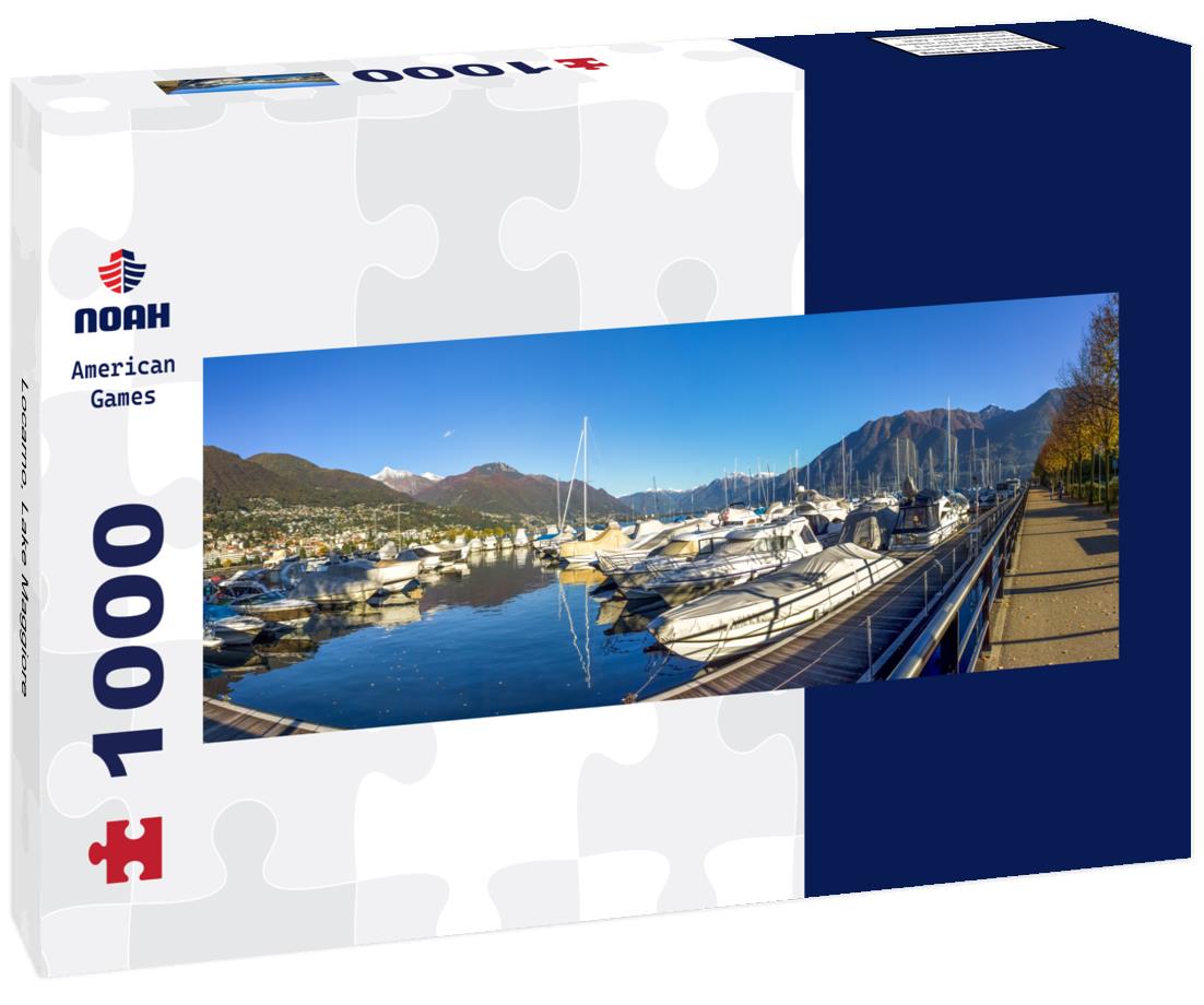 Noah Jigsaw Puzzle Locarno, Lake Maggiore panorama 1000 pieces