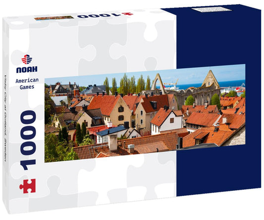 Noah Jigsaw Puzzle Visby City at Gotland, Sweden panorama 1000 pieces