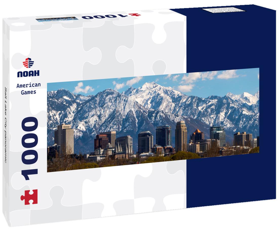 Noah Jigsaw Puzzle Salt Lake City panoramic panorama 1000 pieces