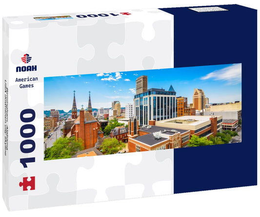 Noah Jigsaw Puzzle Birmingham, Alabama, USA downtown city skyline panorama 1000 pieces