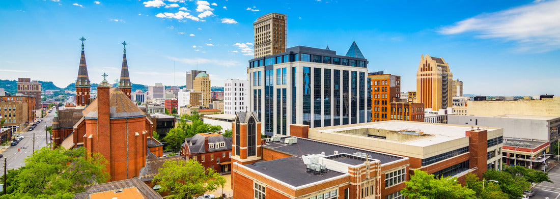 Noah Jigsaw Puzzle Birmingham, Alabama, USA downtown city skyline panorama 1000 pieces