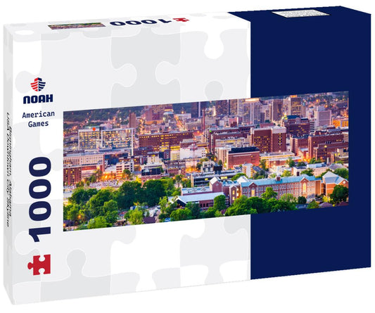 Noah Jigsaw Puzzle Birmingham, Alabama, USA Downtown City Skyline panorama 1000 pieces
