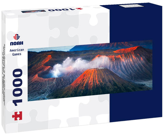 Noah Jigsaw Puzzle Mount Bromo, is an active volcano and part of the Tengger massif, in East Java, Indonesia panorama 1000 pieces