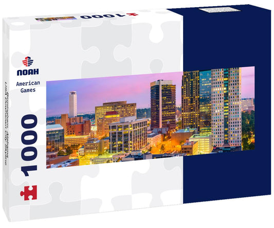 Noah Jigsaw Puzzle Birmingham, Alabama, USA Downtown City Skyline panorama 1000 pieces