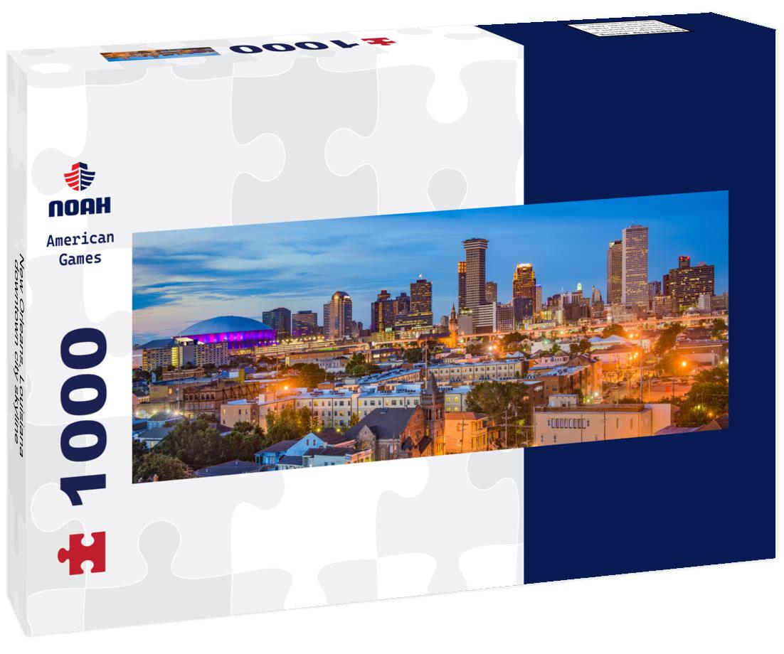 Noah Jigsaw Puzzle New Orleans, Louisiana downtown city skyline panorama 1000 pieces
